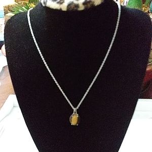 NWT Stirling silver 925 pendant necklace